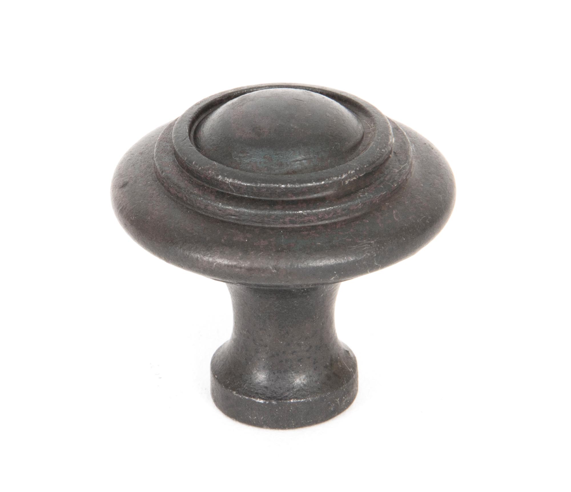 Beeswax Ringed Cabinet Knob - Large
