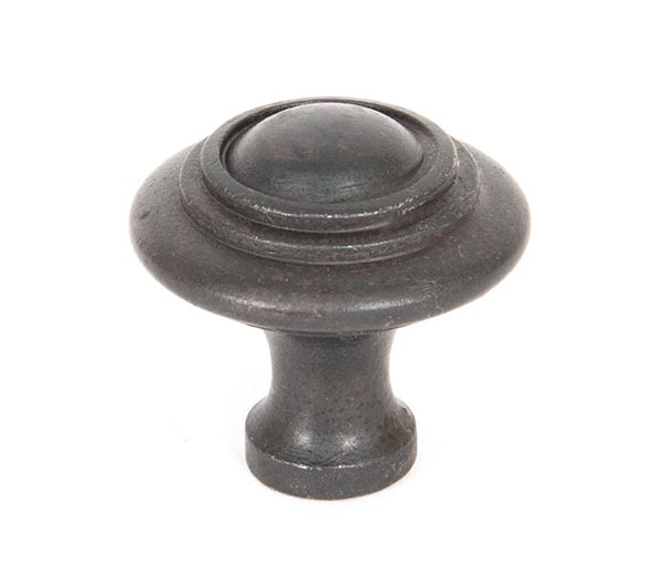 Beeswax Ringed Cabinet Knob - Large