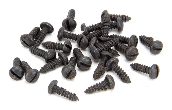 Beeswax 6 x 1/2" Round Head Screws (25)