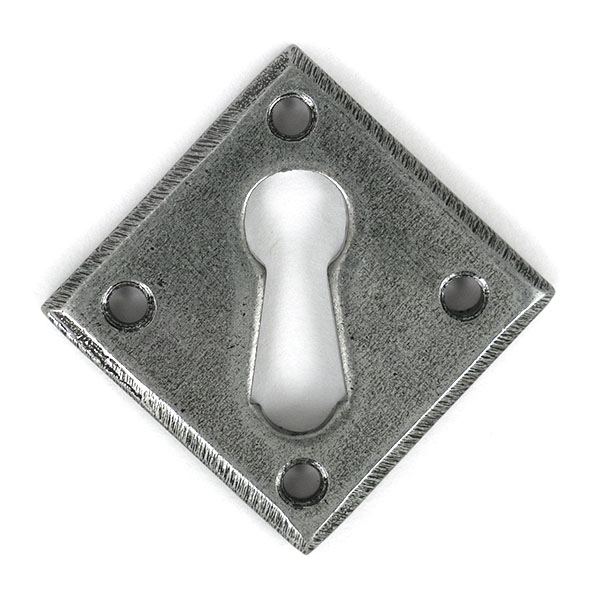 Pewter Diamond Escutcheon