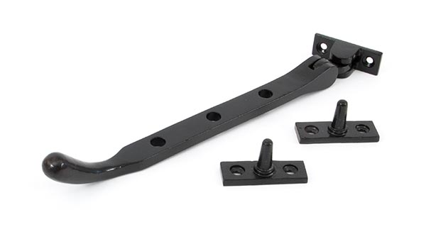 Black 8" Cast Peardrop Stay