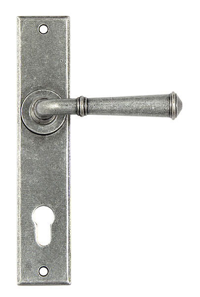 Pewter Regency Lever Espag. Lock Set