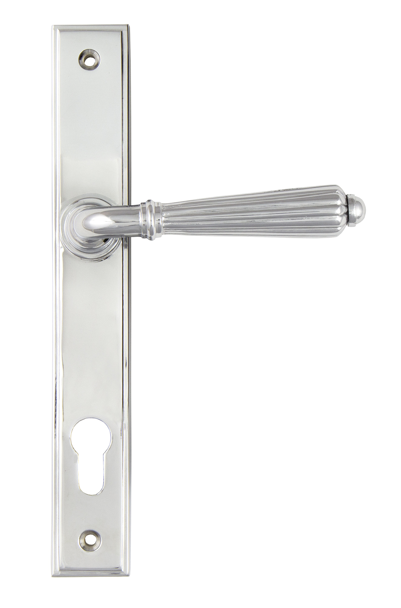Polished Chrome Hinton Slimline Lever Espag. Lock Set