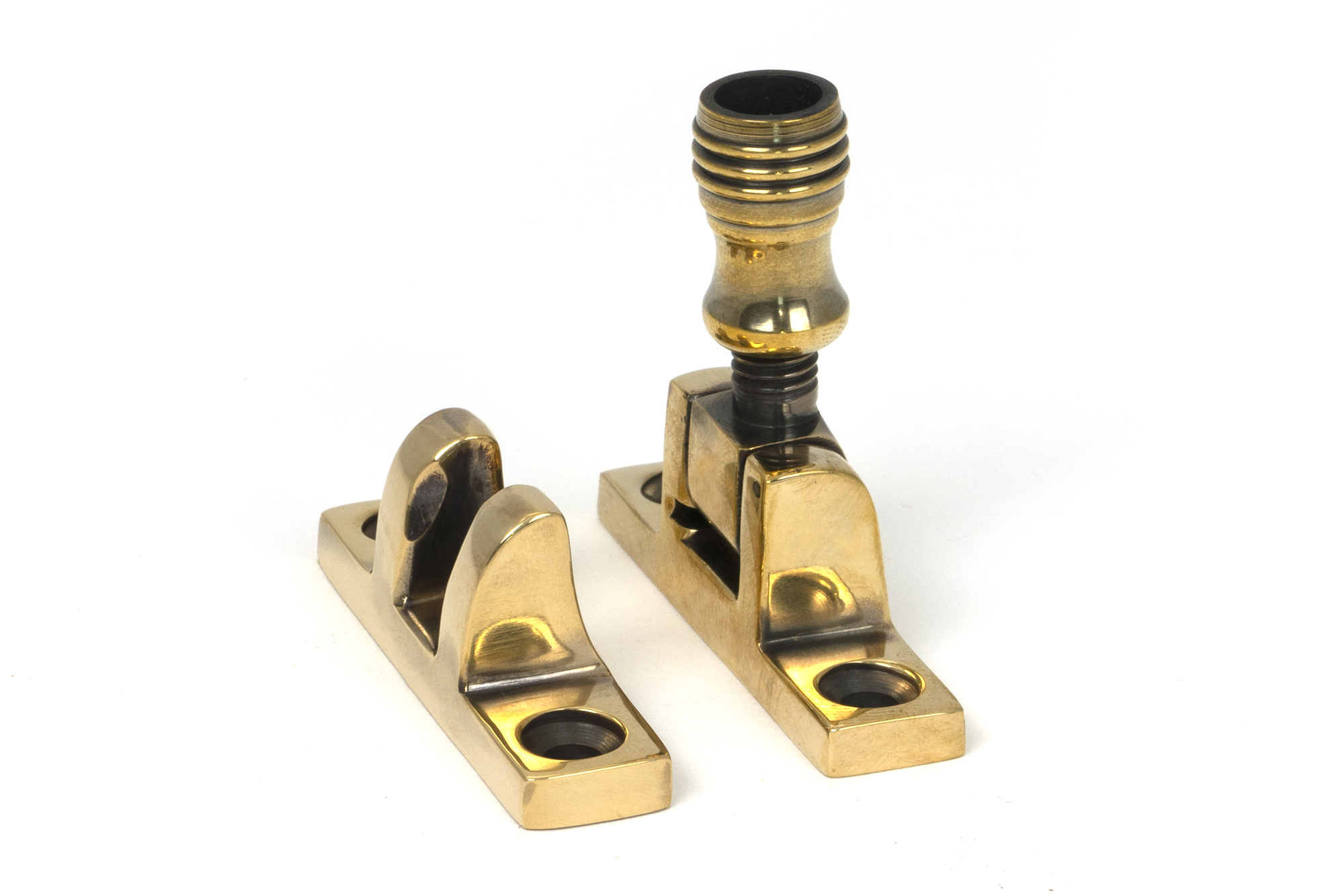 Aged Brass Prestbury Brighton Fastener - Narrow (Square)