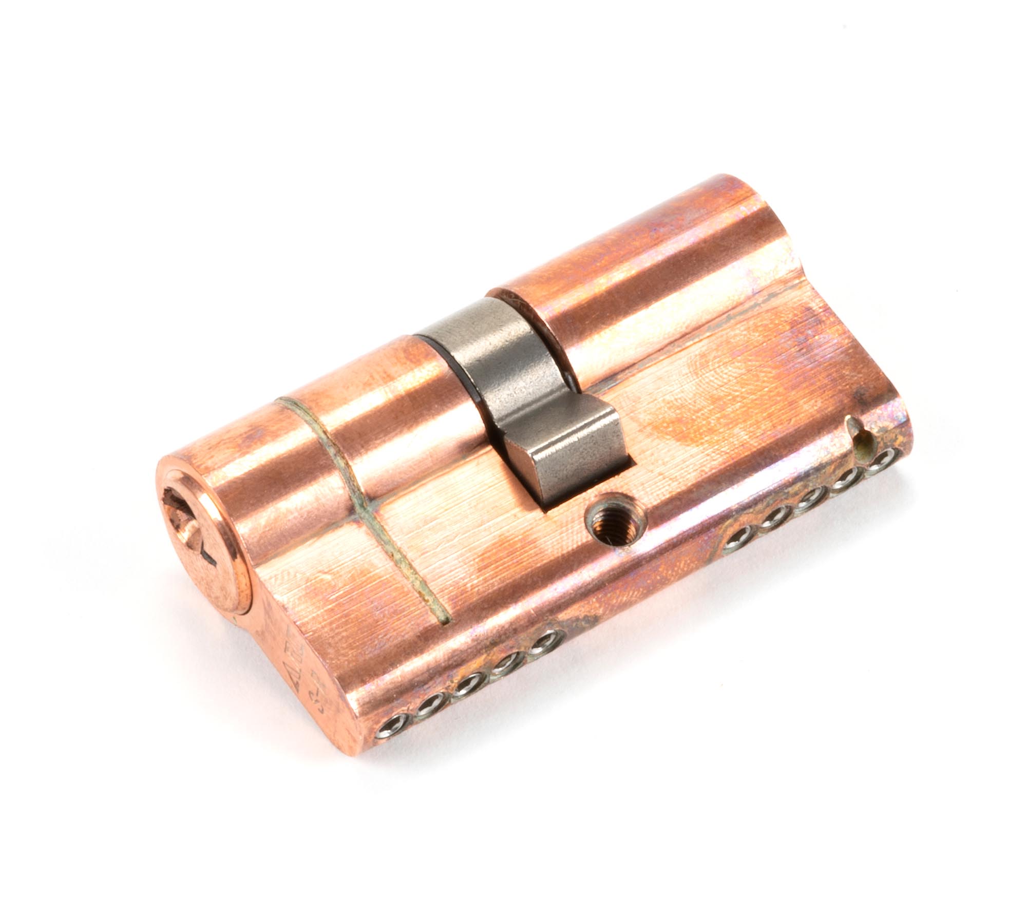 Polished Bronze 30/30 5pin Euro Cylinder KA