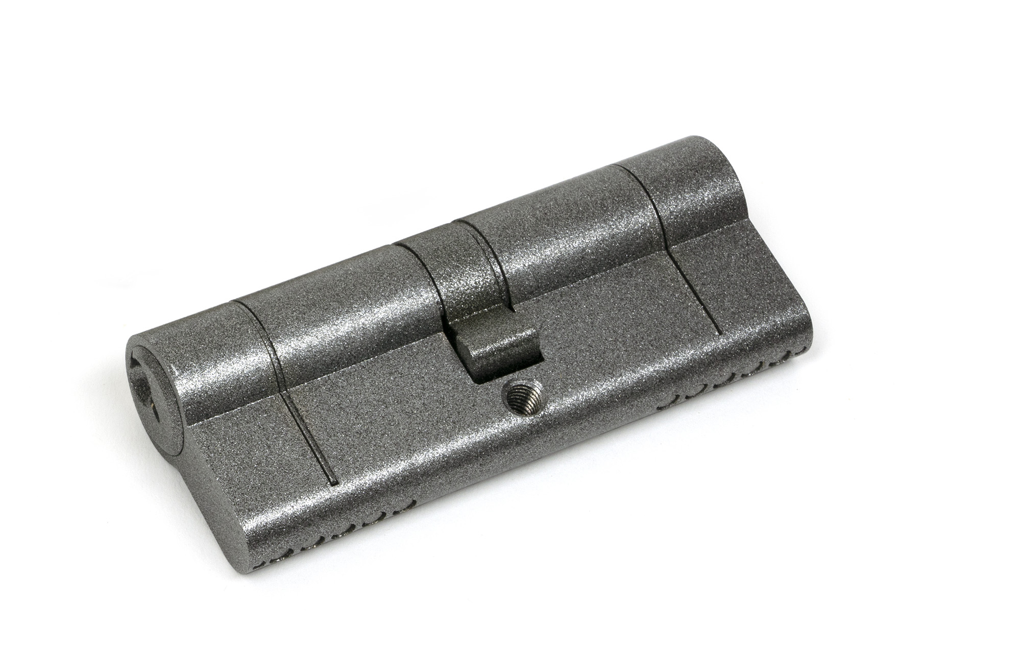 Pewter 40/40 5pin Euro Cylinder KA