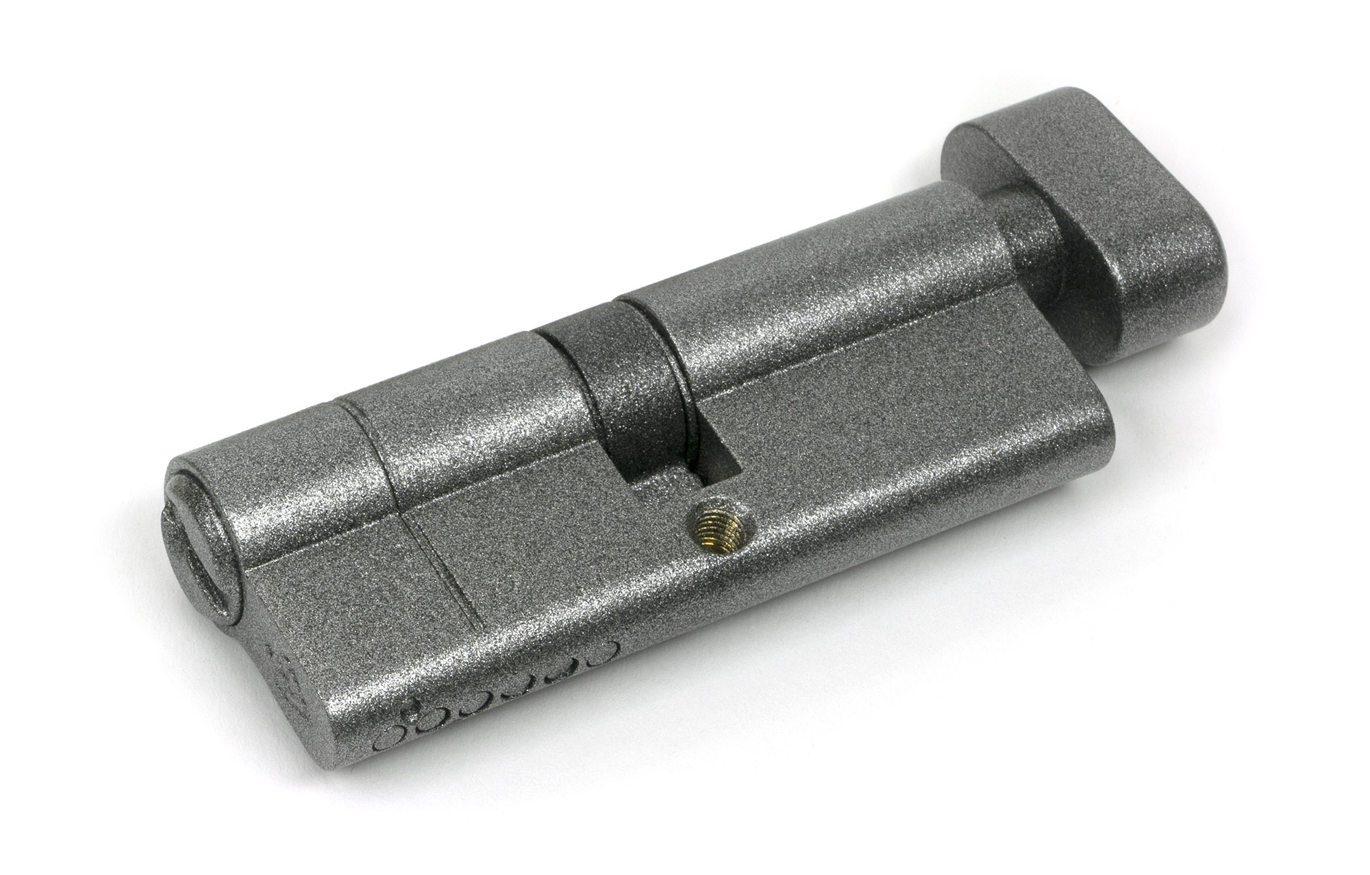 Pewter 40/40 5pin Euro Cylinder/Thumbturn KA