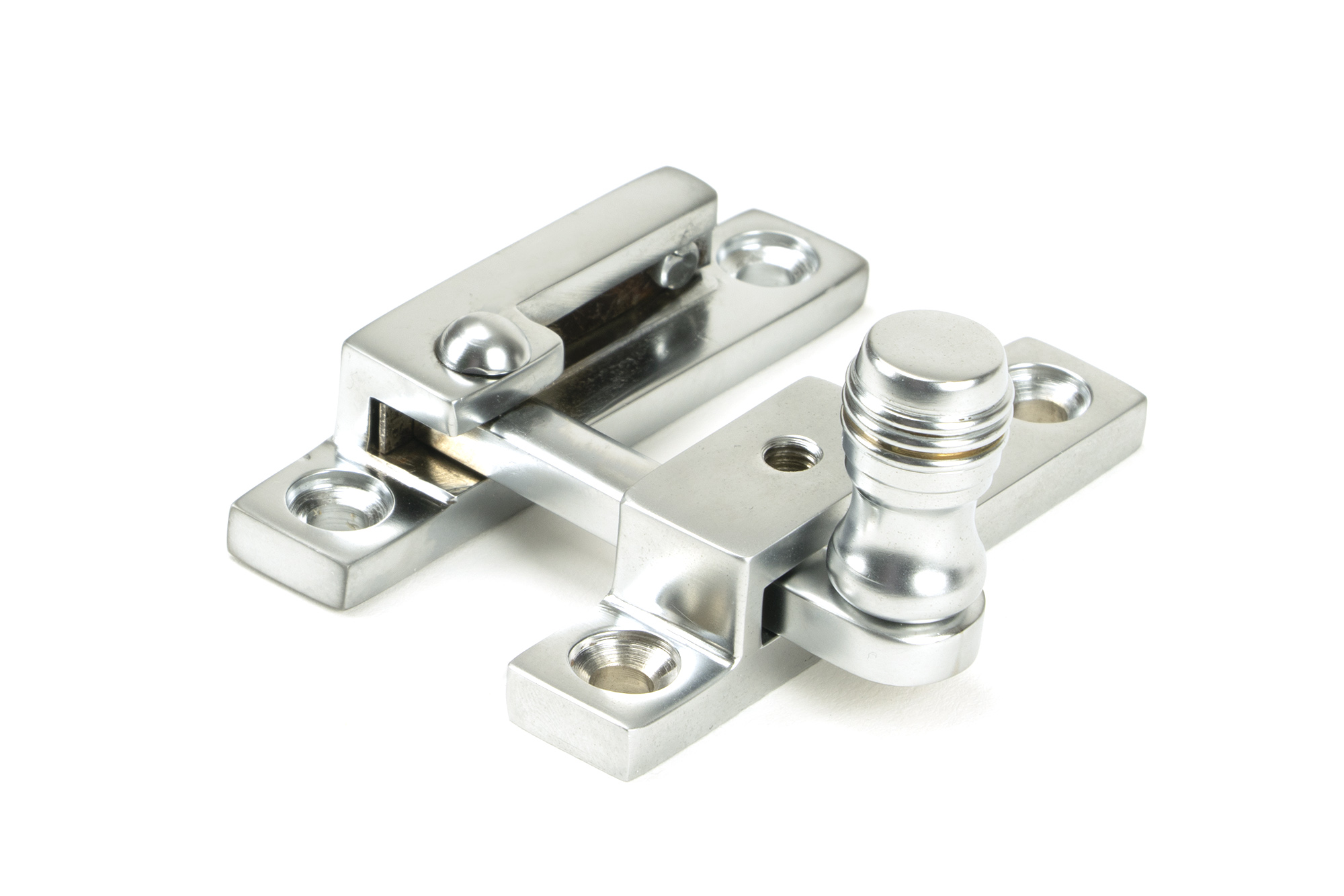 Satin Chrome Prestbury Quadrant Fastener - Narrow