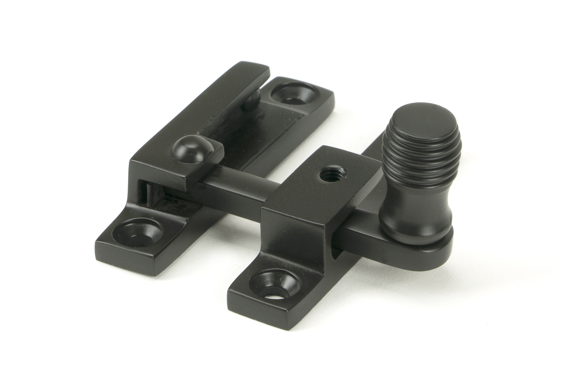 Aged Bronze Beehive Quadrant Fastener - Narrow