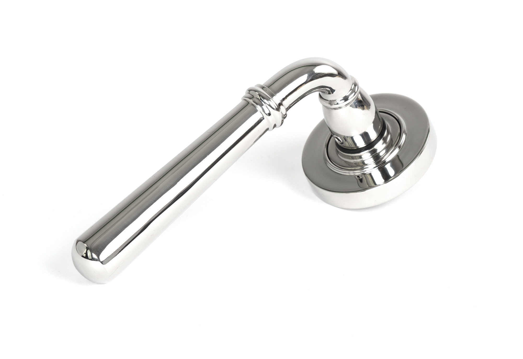 Polished Marine SS (316) Newbury Lever on Rose Set (Plain)