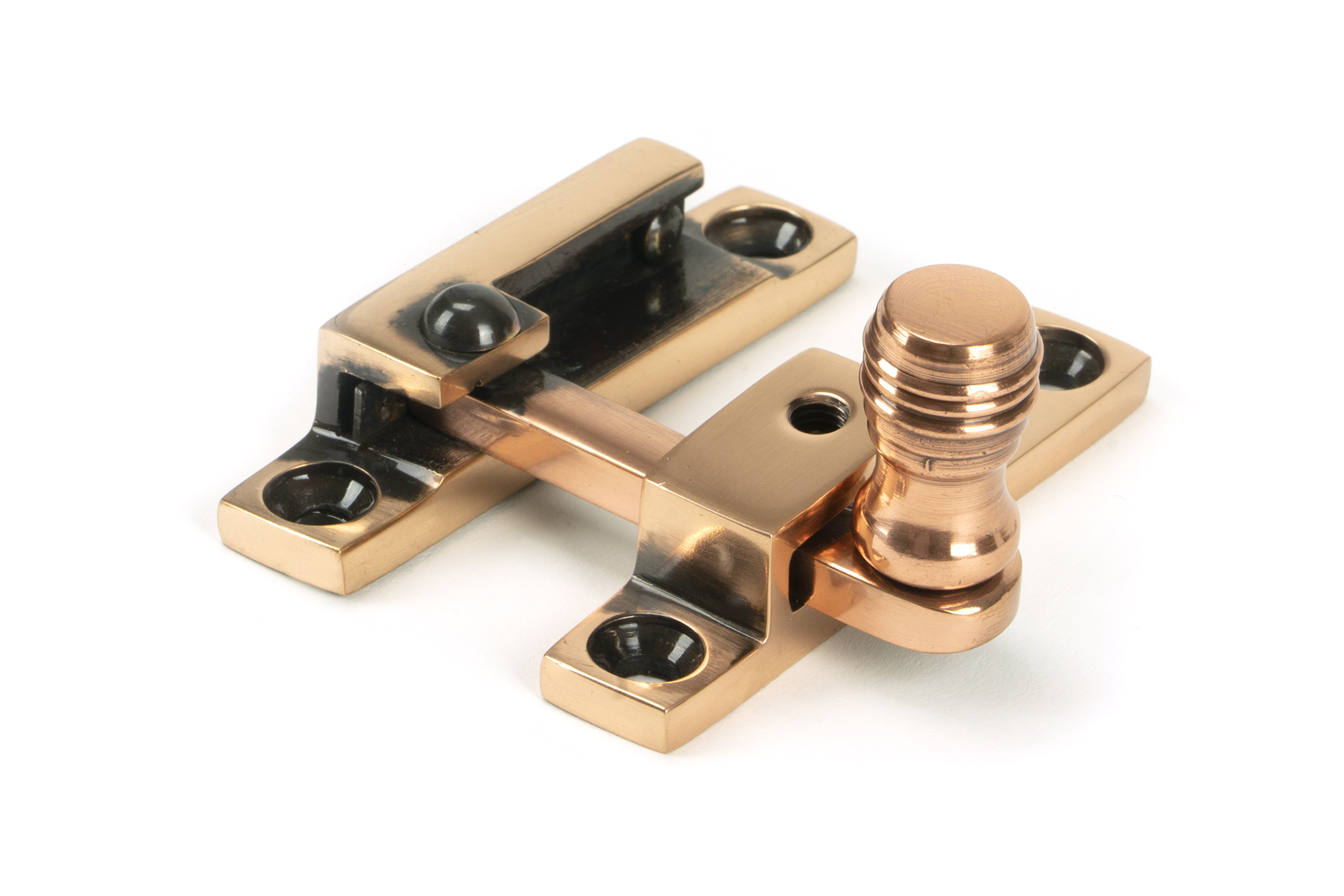Polished Bronze Prestbury Quadrant Fastener - Narrow