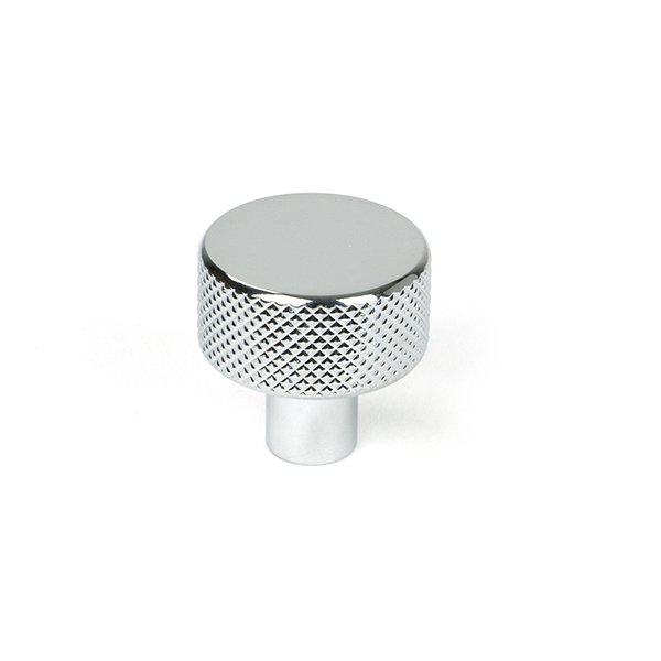 Polished Chrome Brompton Cabinet Knob - 25mm (No rose)