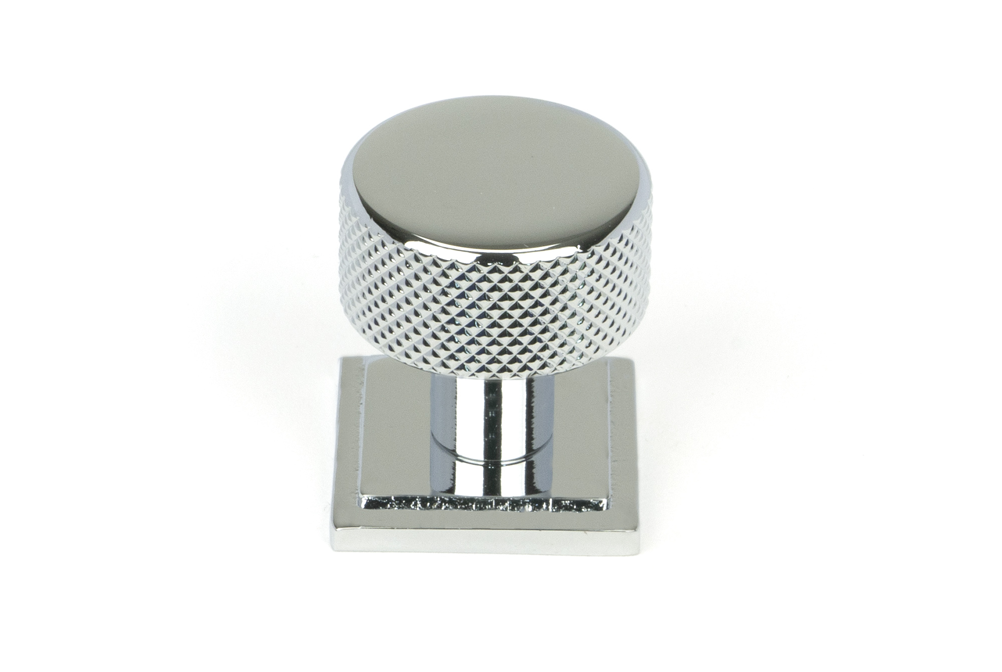 Polished Chrome Brompton Cabinet Knob - 25mm (Square)