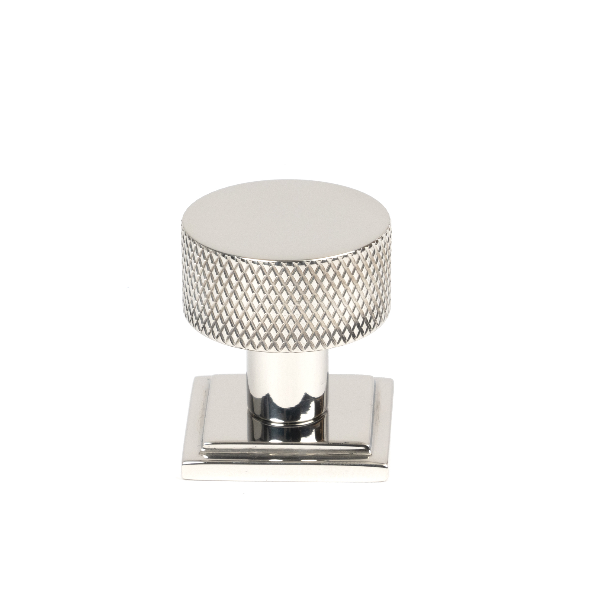 Polished SS (304) Brompton Cabinet Knob - 25mm (Square)