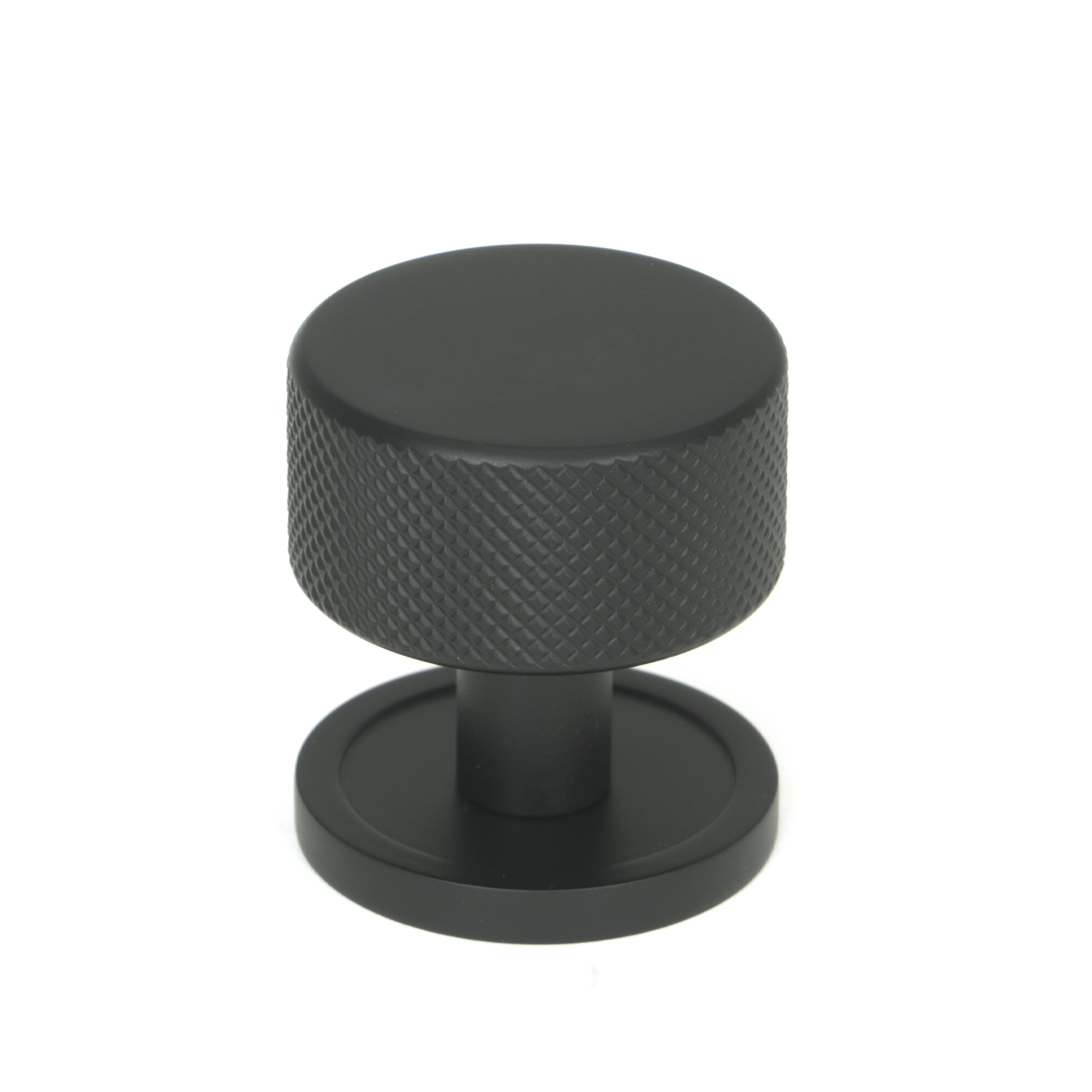 Matt Black Brompton Cabinet Knob - 32mm (Plain)