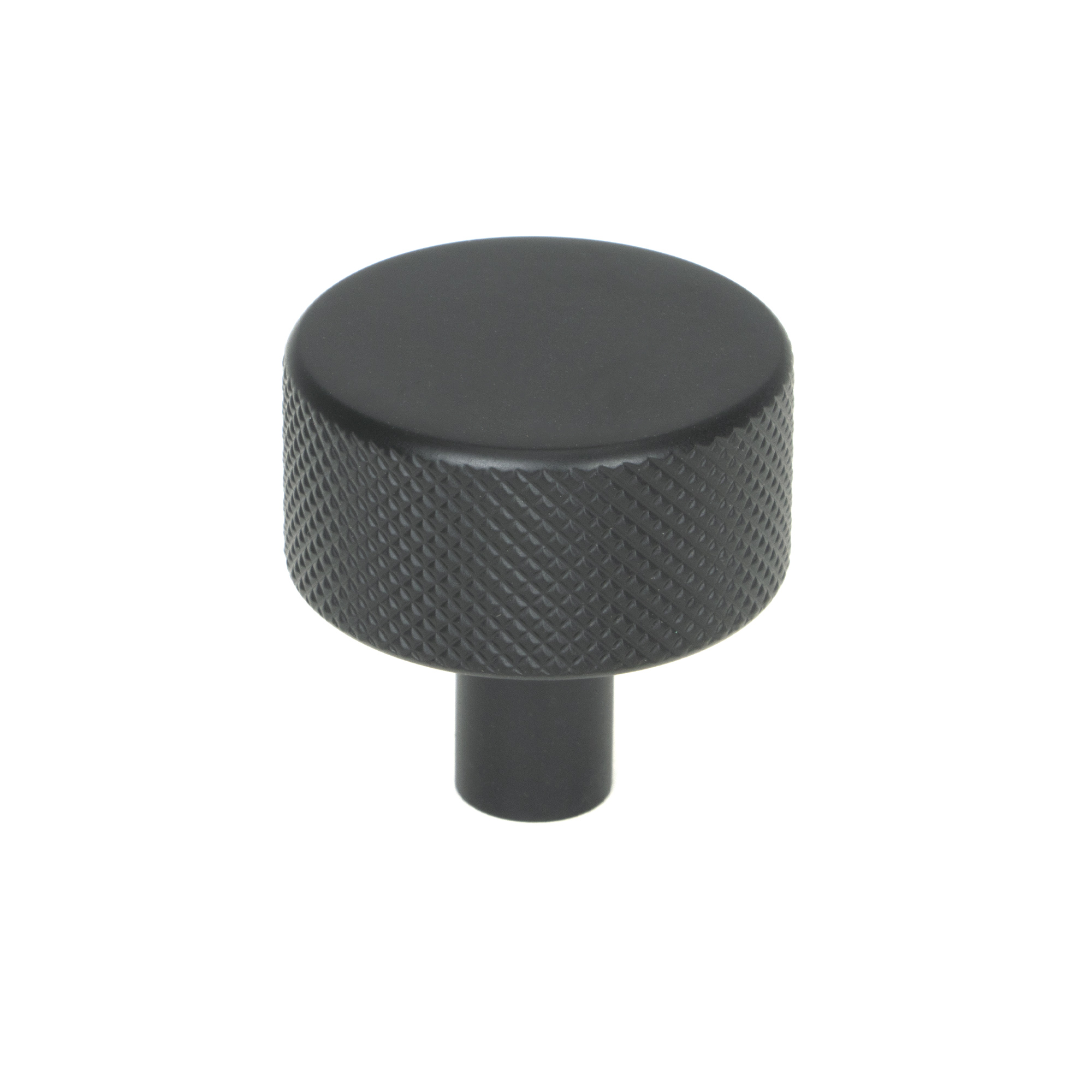 Matt Black Brompton Cabinet Knob - 32mm (No rose)