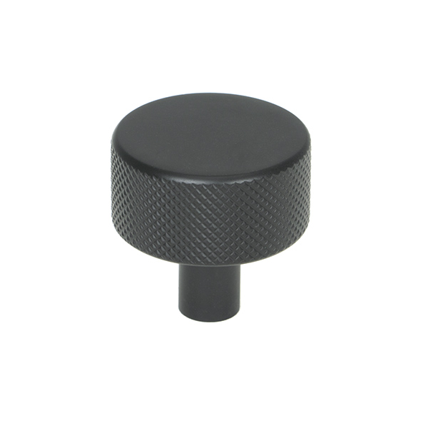 Matt Black Brompton Cabinet Knob - 32mm (No rose)