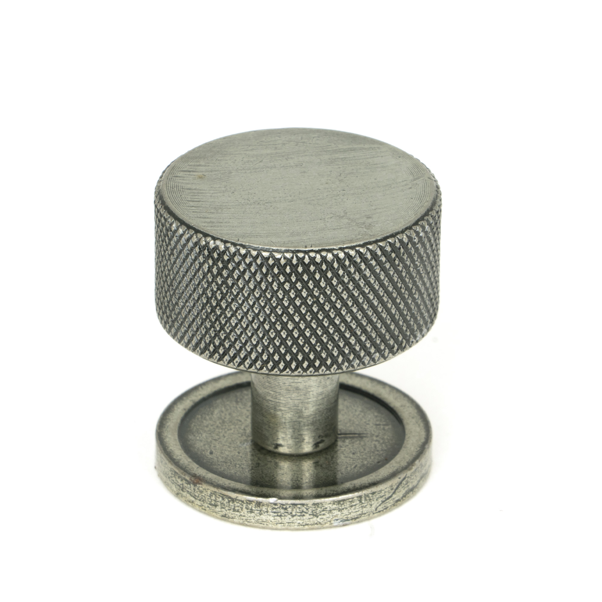 Pewter Brompton Cabinet Knob - 32mm (Plain)