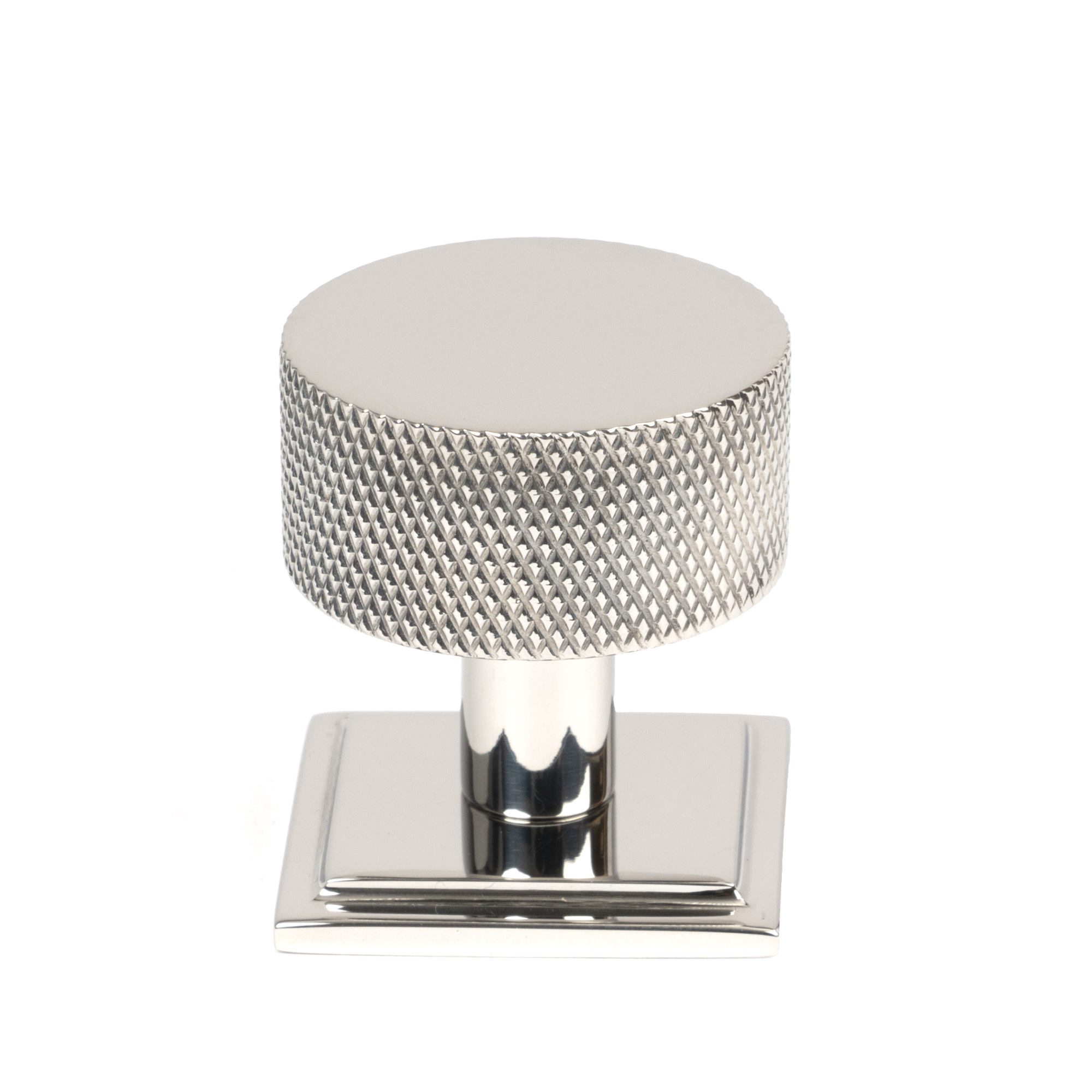 Polished SS (304) Brompton Cabinet Knob - 32mm (Square)