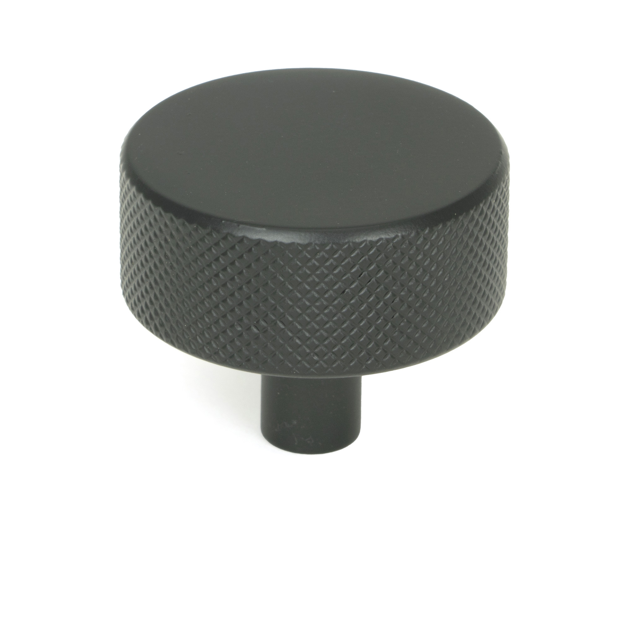 Matt Black Brompton Cabinet Knob - 38mm (No rose)