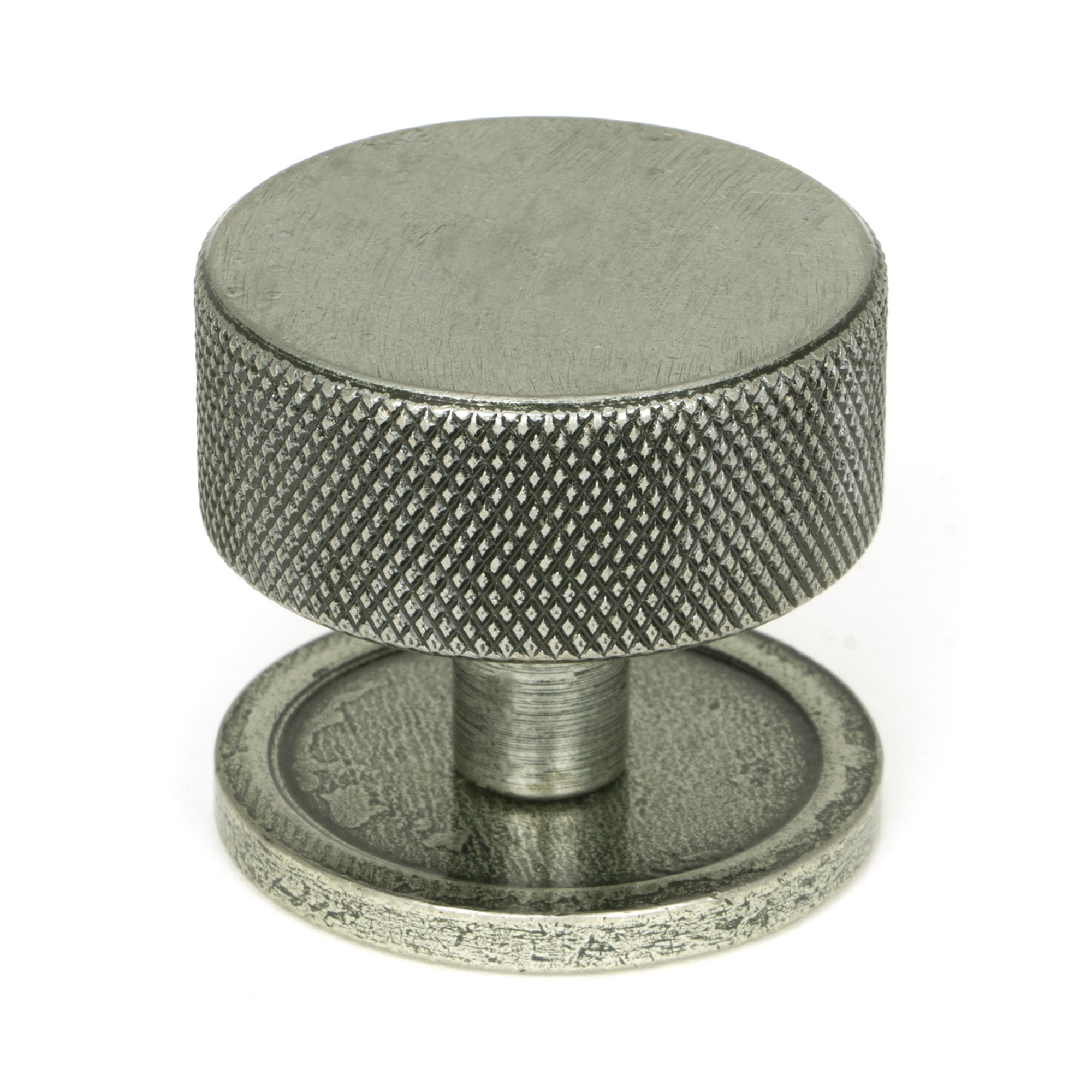 Pewter Brompton Cabinet Knob - 38mm (Plain)