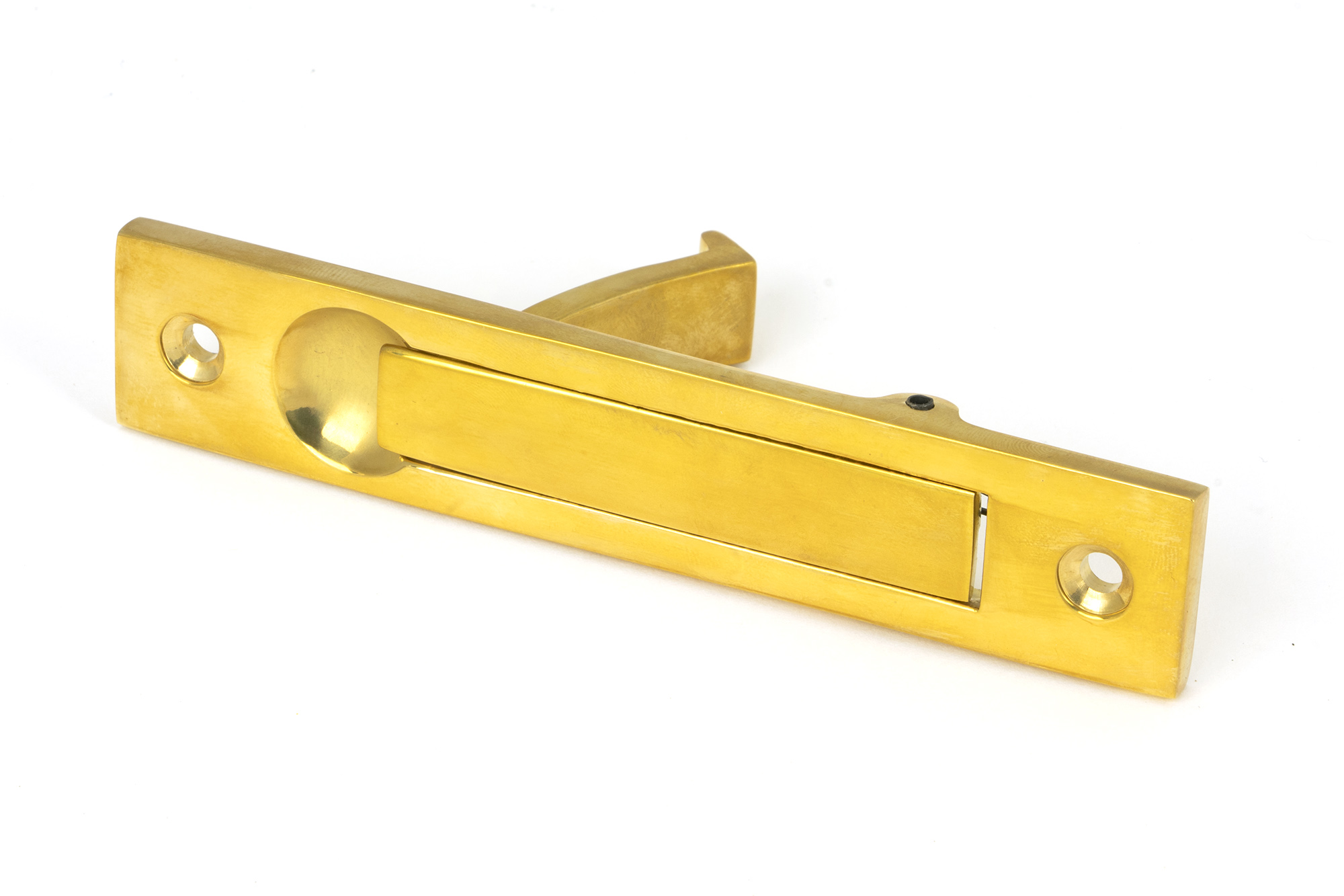 Polished Brass 125mm x 25mm Edge Pull