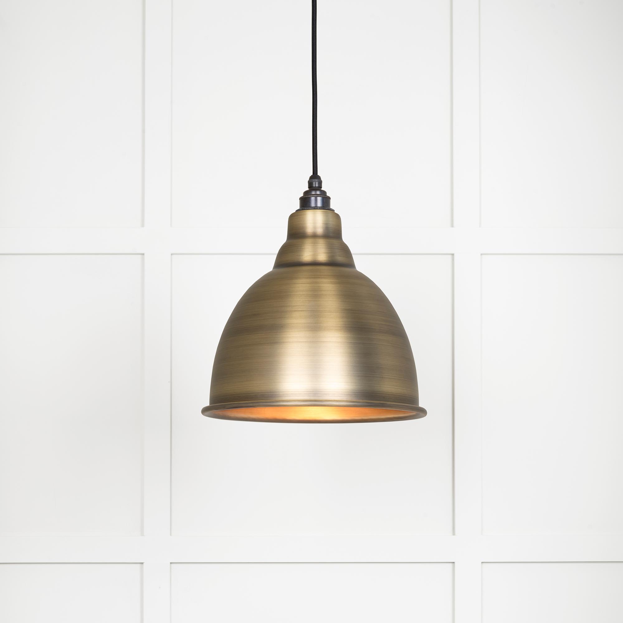 Aged Brass Brindley Pendant