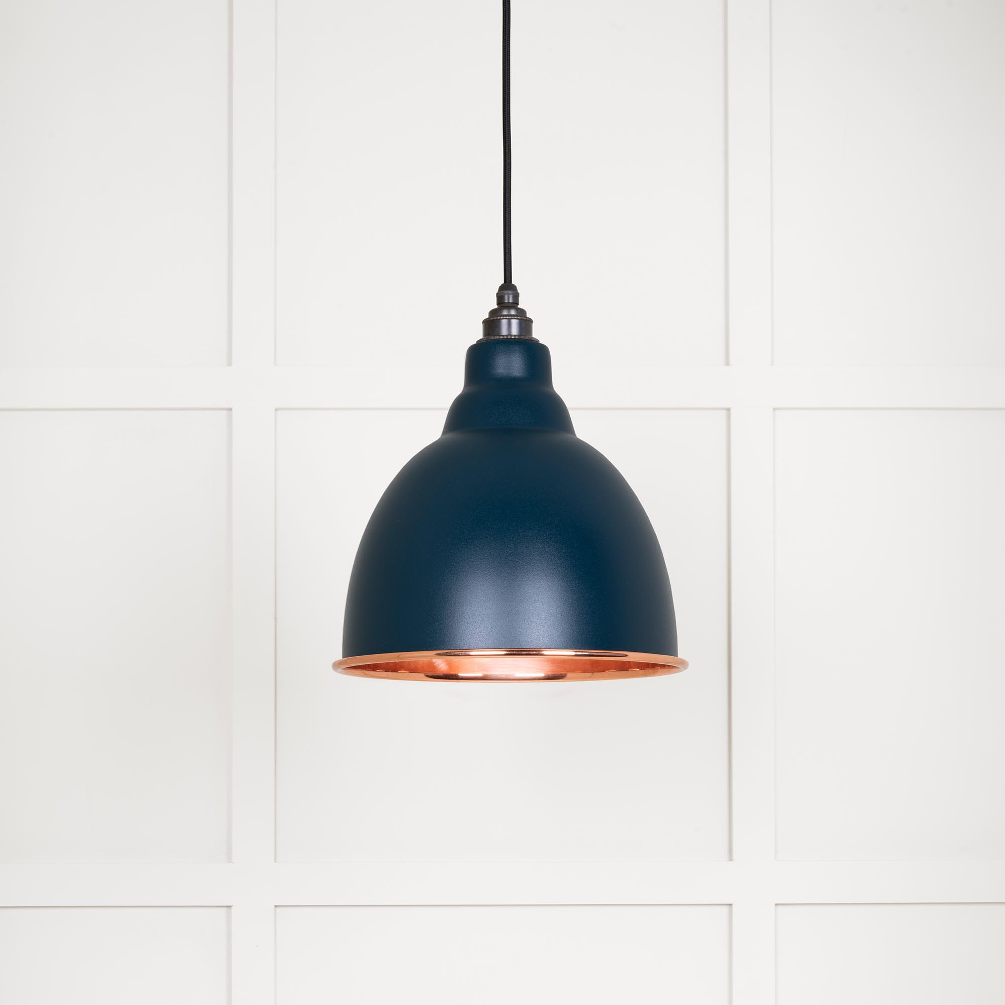 Smooth Copper Brindley Pendant in Dusk