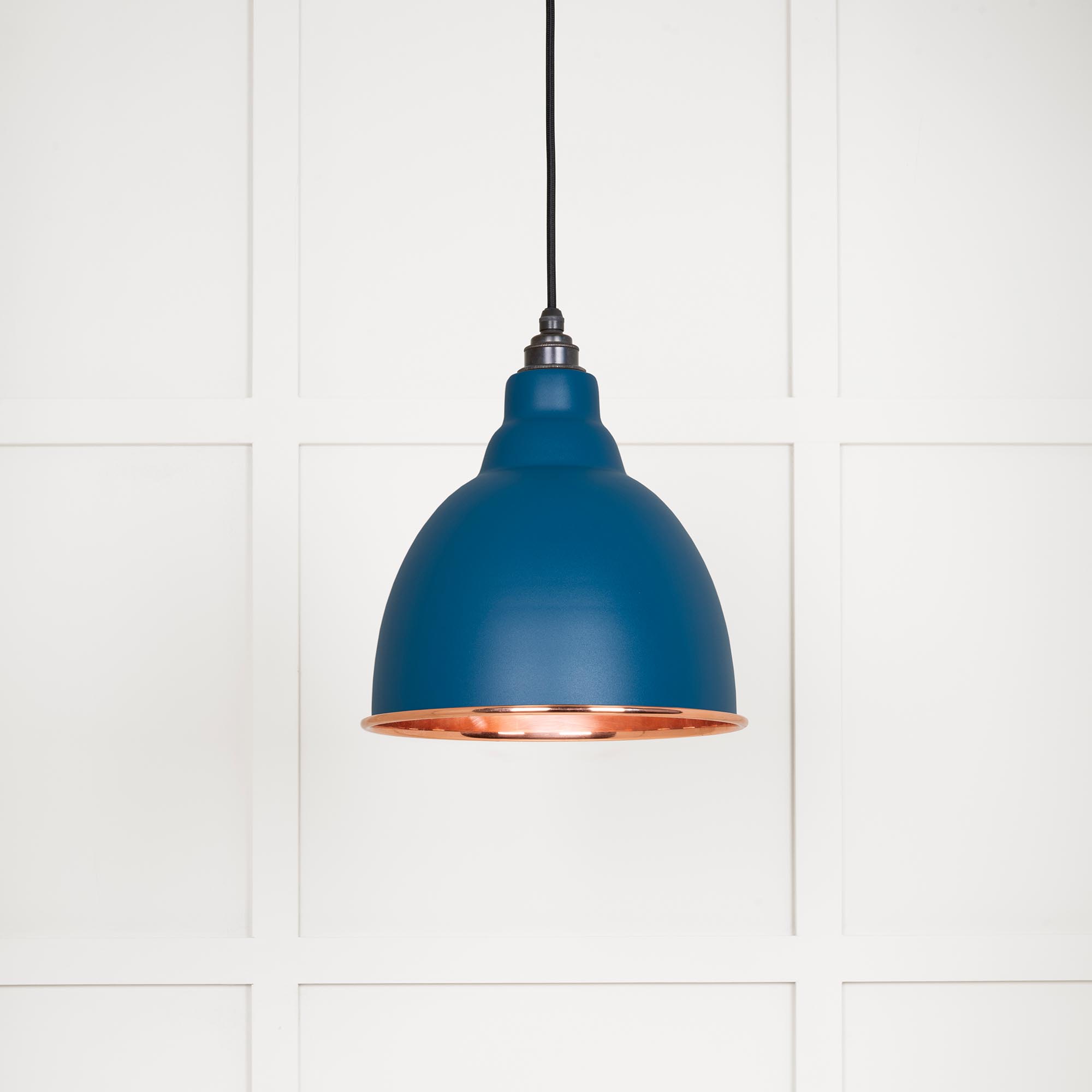 Smooth Copper Brindley Pendant in Upstream