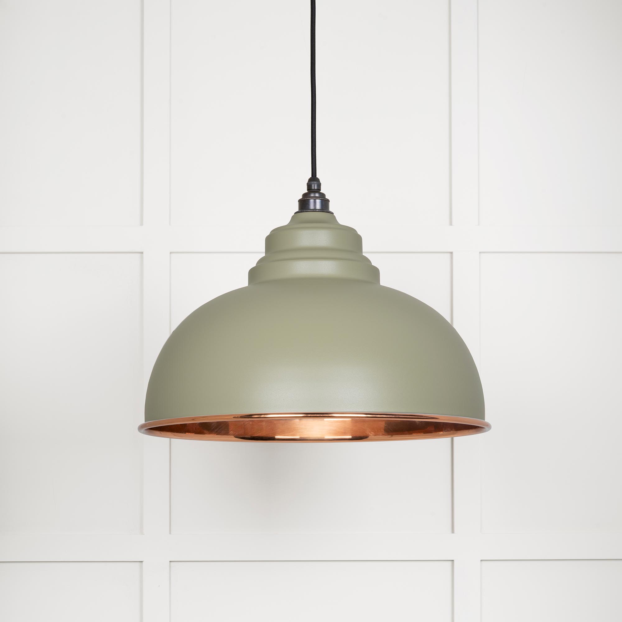 Smooth Copper Harborne Pendant in Tump