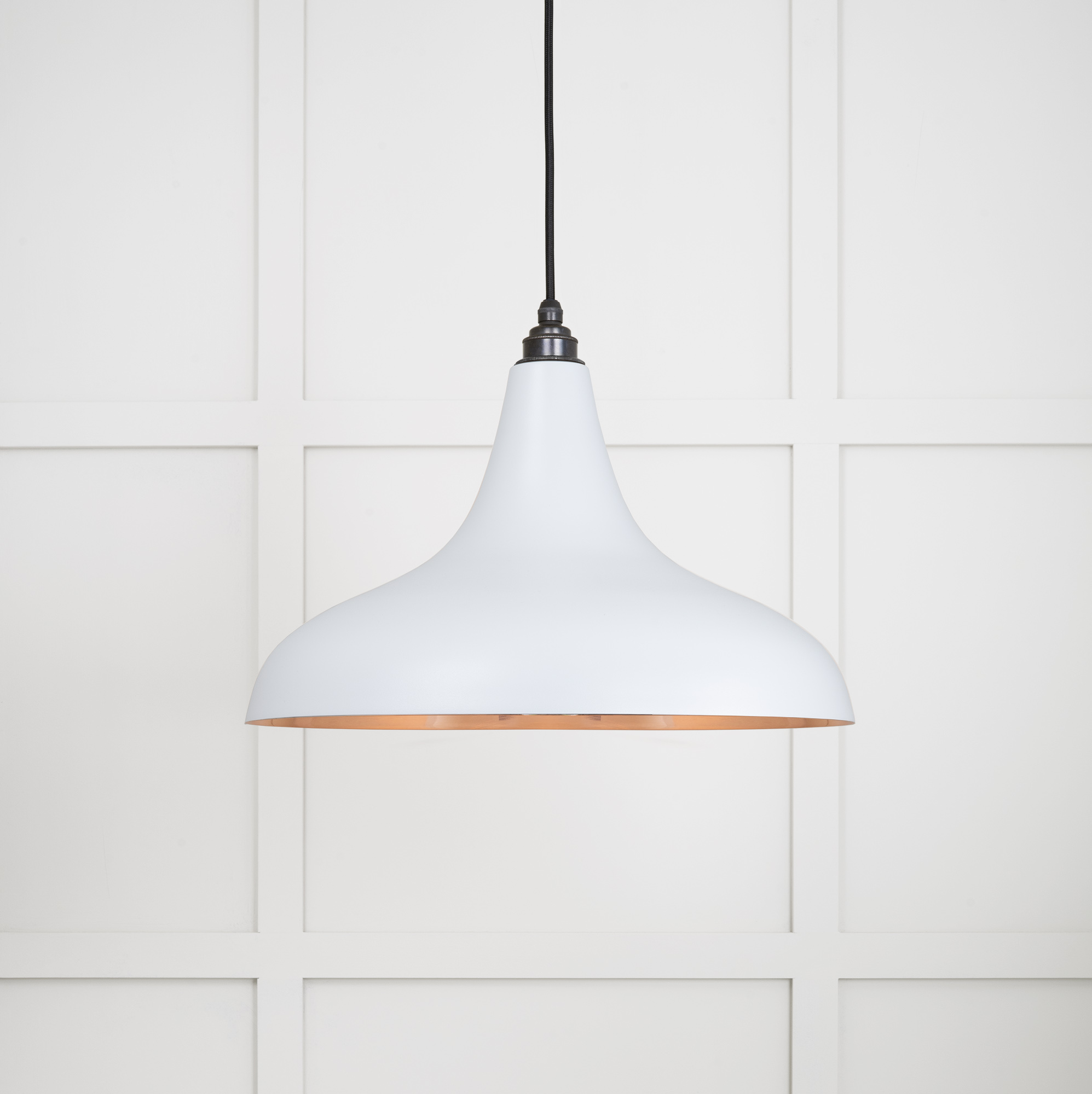 Smooth Copper Frankley Pendant in Birch