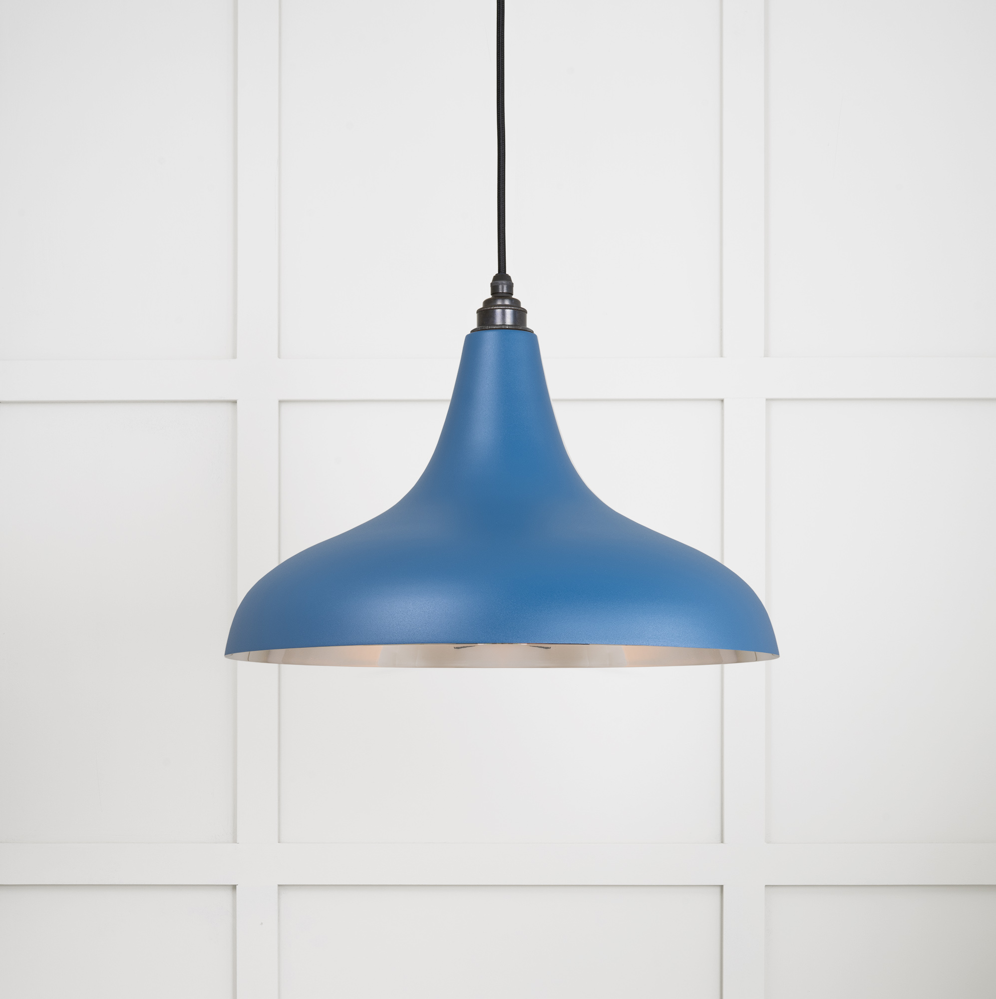 Smooth Nickel Frankley Pendant in Upstream