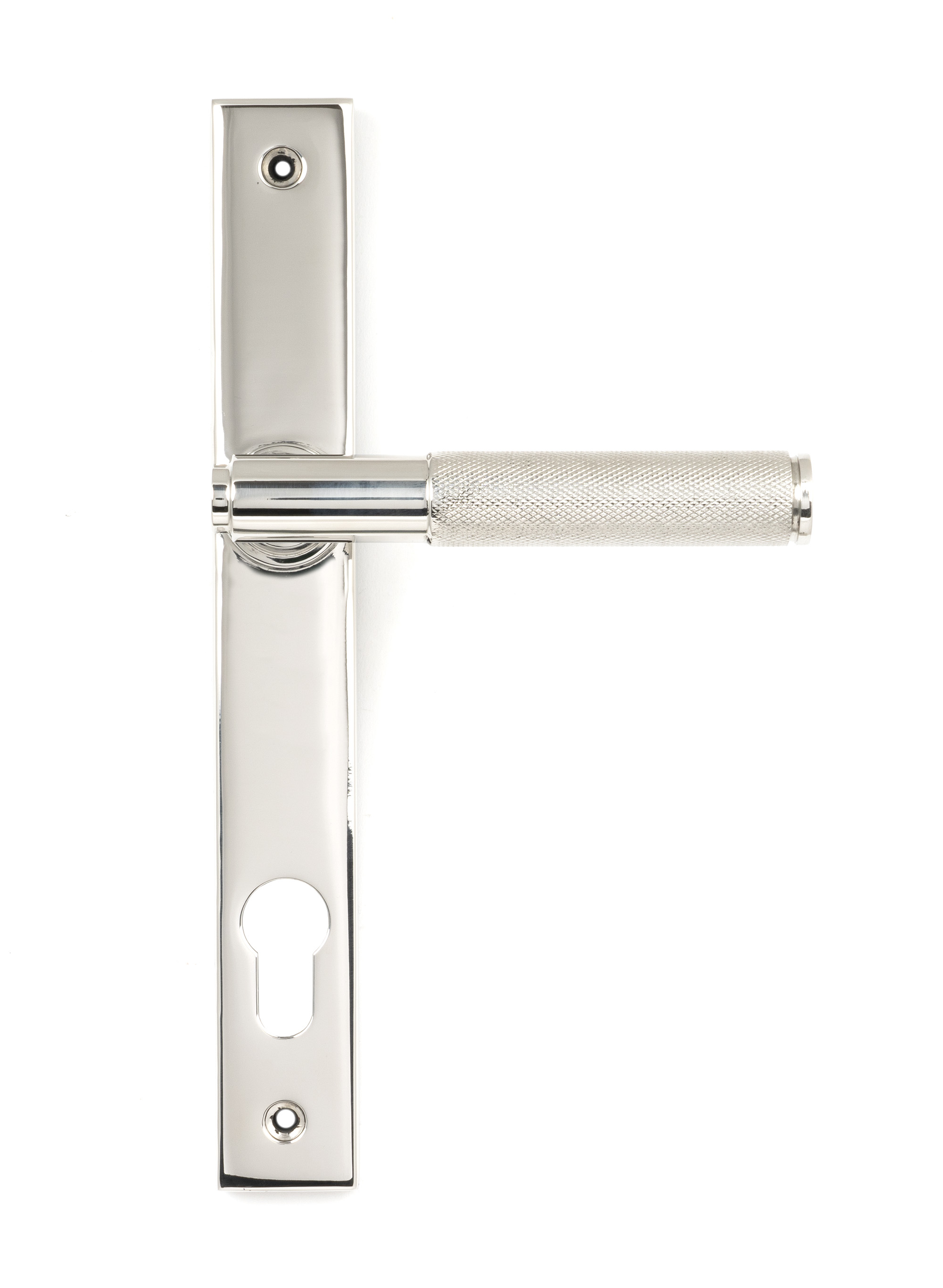 Polished Marine SS (316) Brompton Slimline Espag. Lock Set