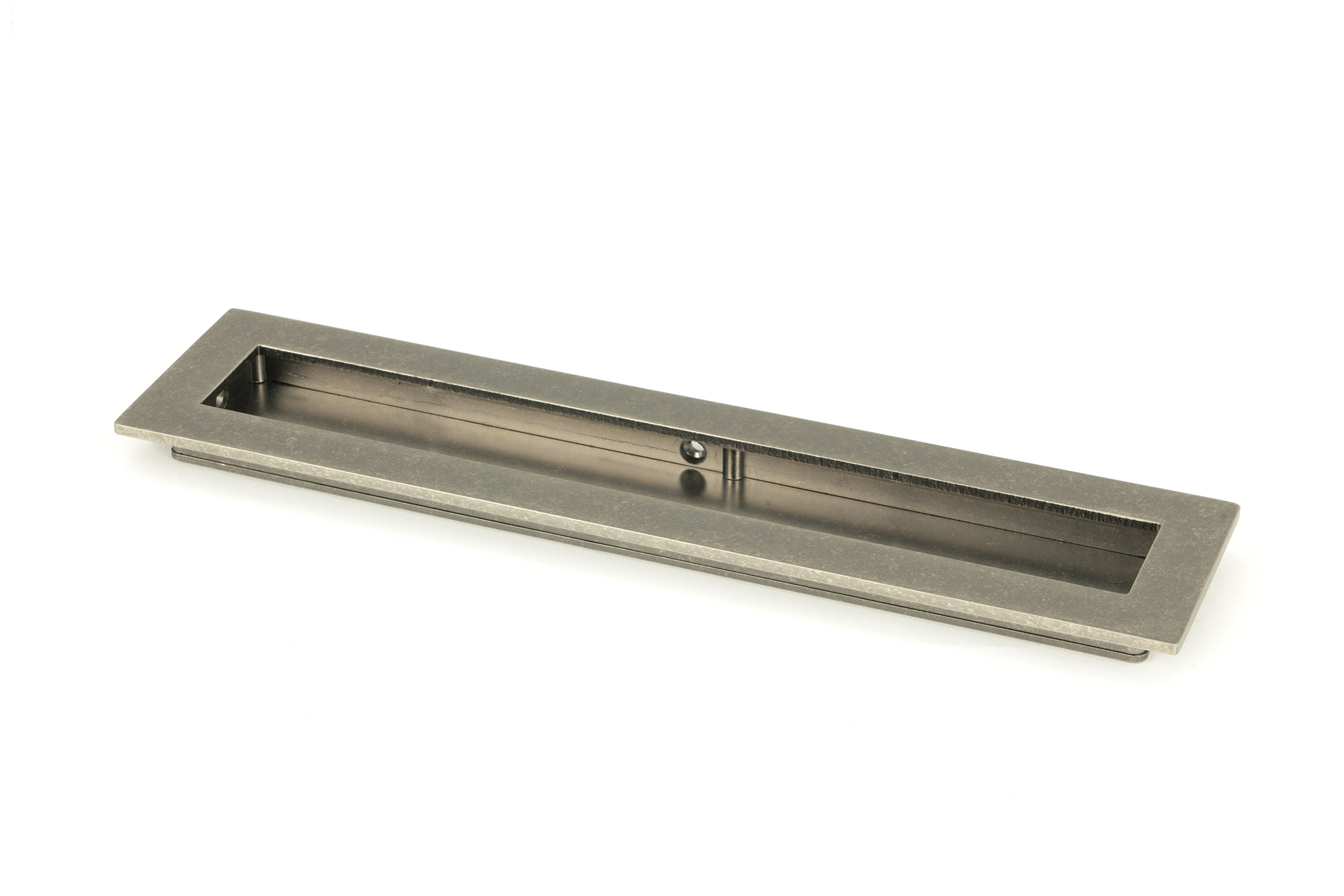 Pewter 250mm Plain Rectangular Pull