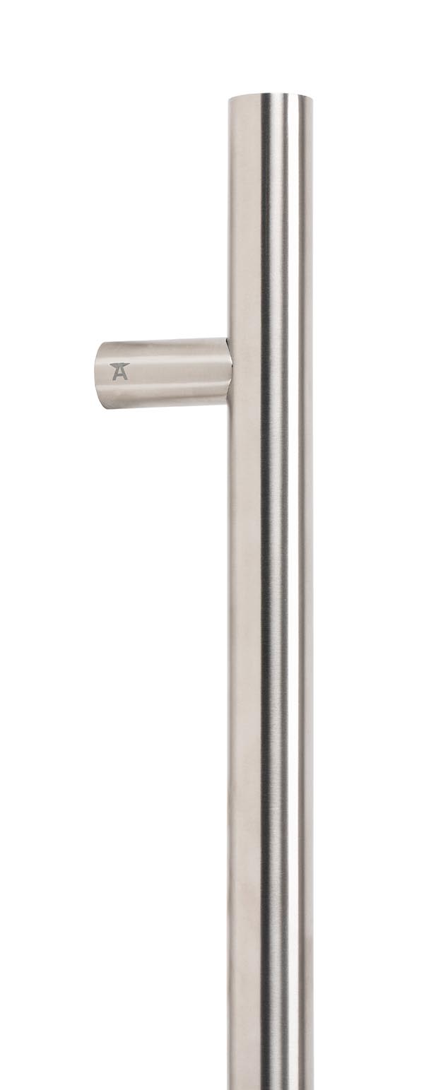 Satin Marine SS (316) 1.8m T Bar Handle Secret Fix 32mm Ø