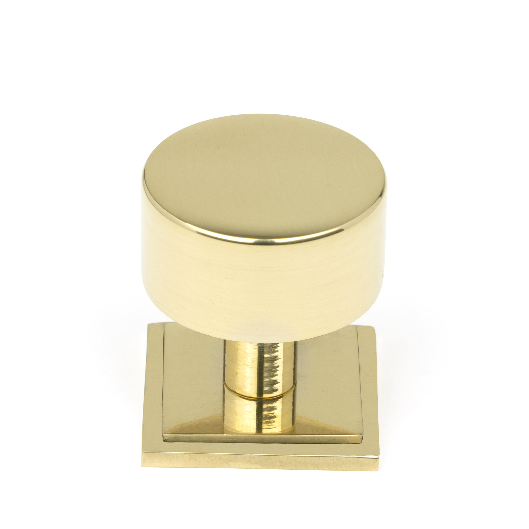 Polished Brass Kelso Cabinet Knob - 32mm (Square)