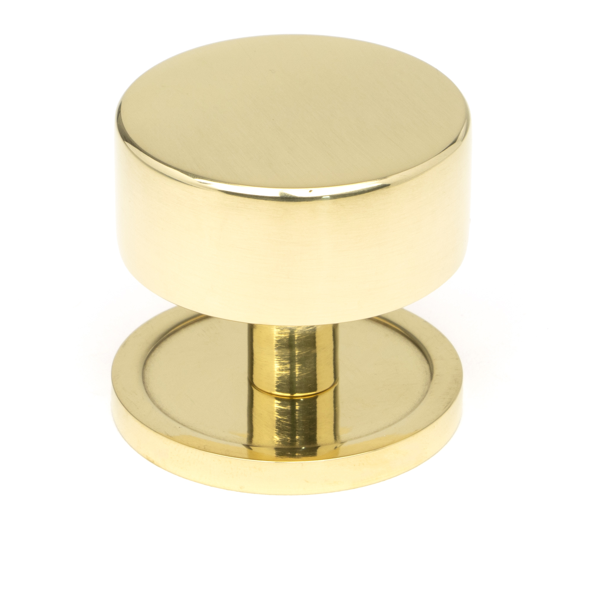 Polished Brass Kelso Cabinet Knob - 38mm (Plain)