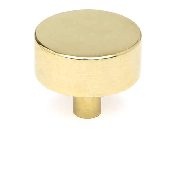 Polished Brass Kelso Cabinet Knob - 38mm (No Rose)