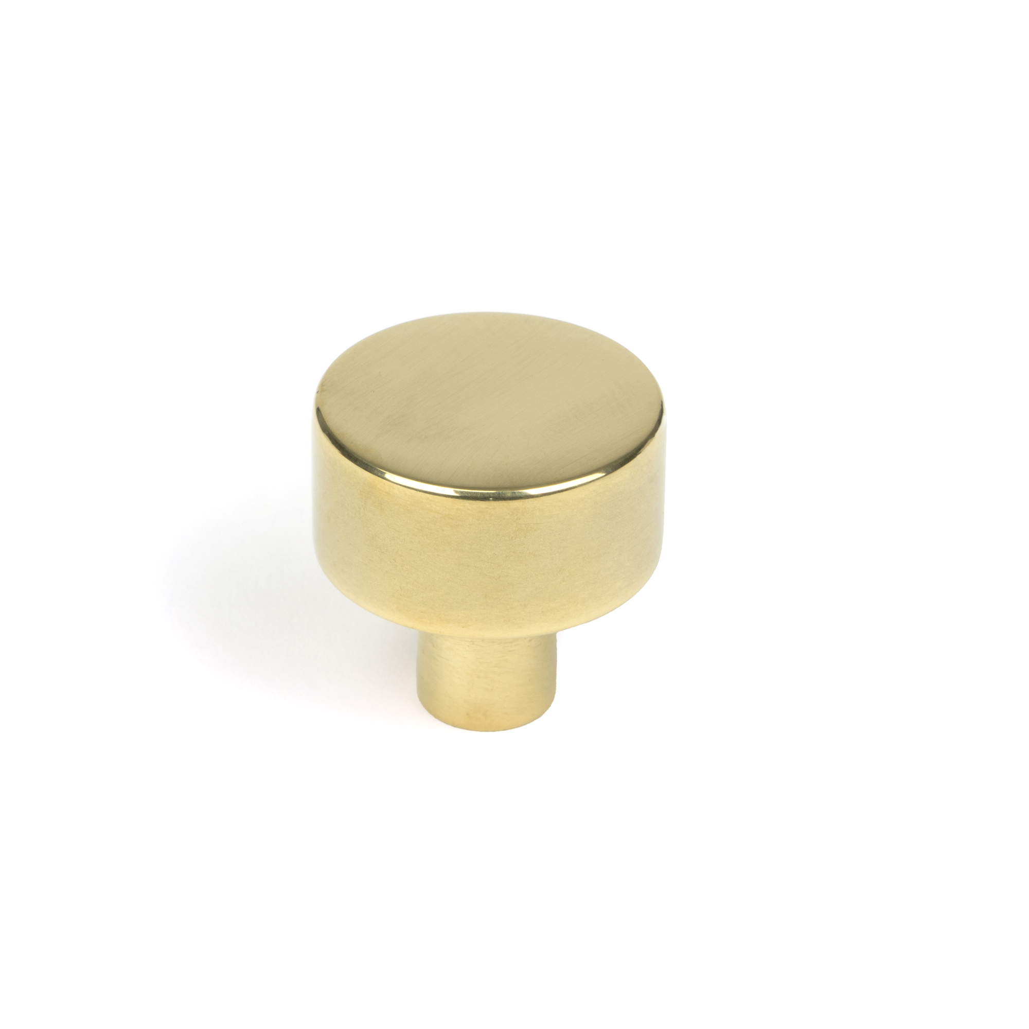 Aged Brass Kelso Cabinet Knob - 25mm (No rose)