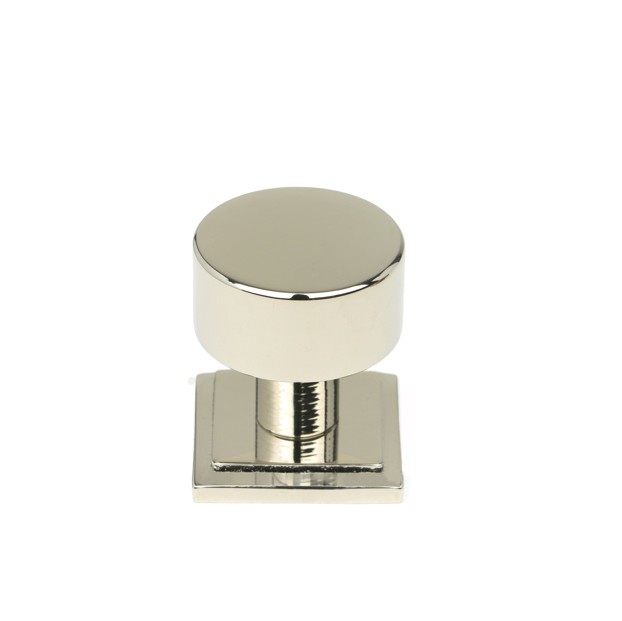 Polished Nickel Kelso Cabinet Knob - 25mm (Square)
