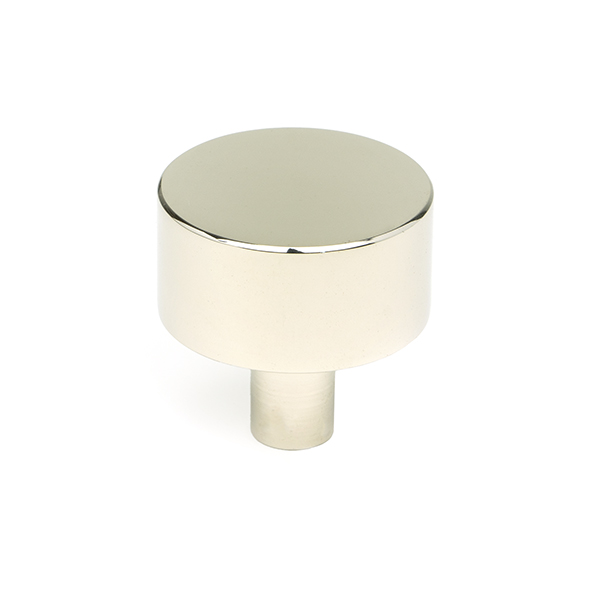 Polished Nickel Kelso Cabinet Knob - 32mm (No Rose)