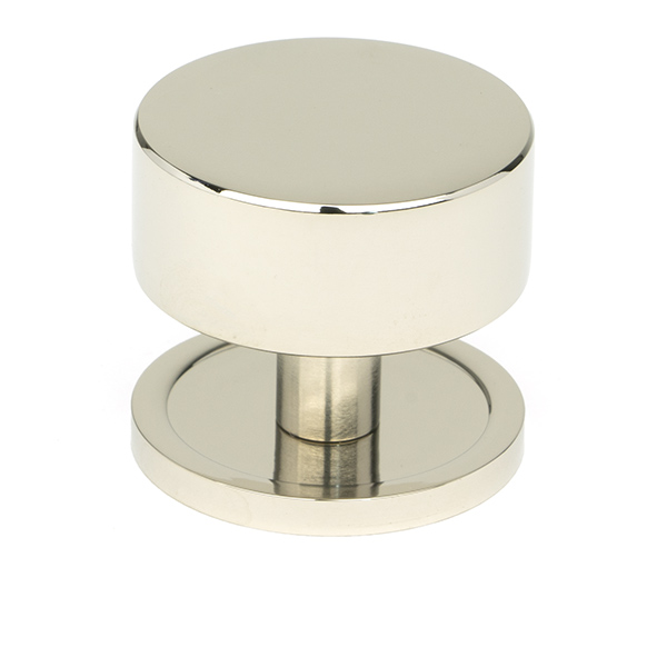 Polished Nickel Kelso Cabinet Knob - 38mm (Plain)