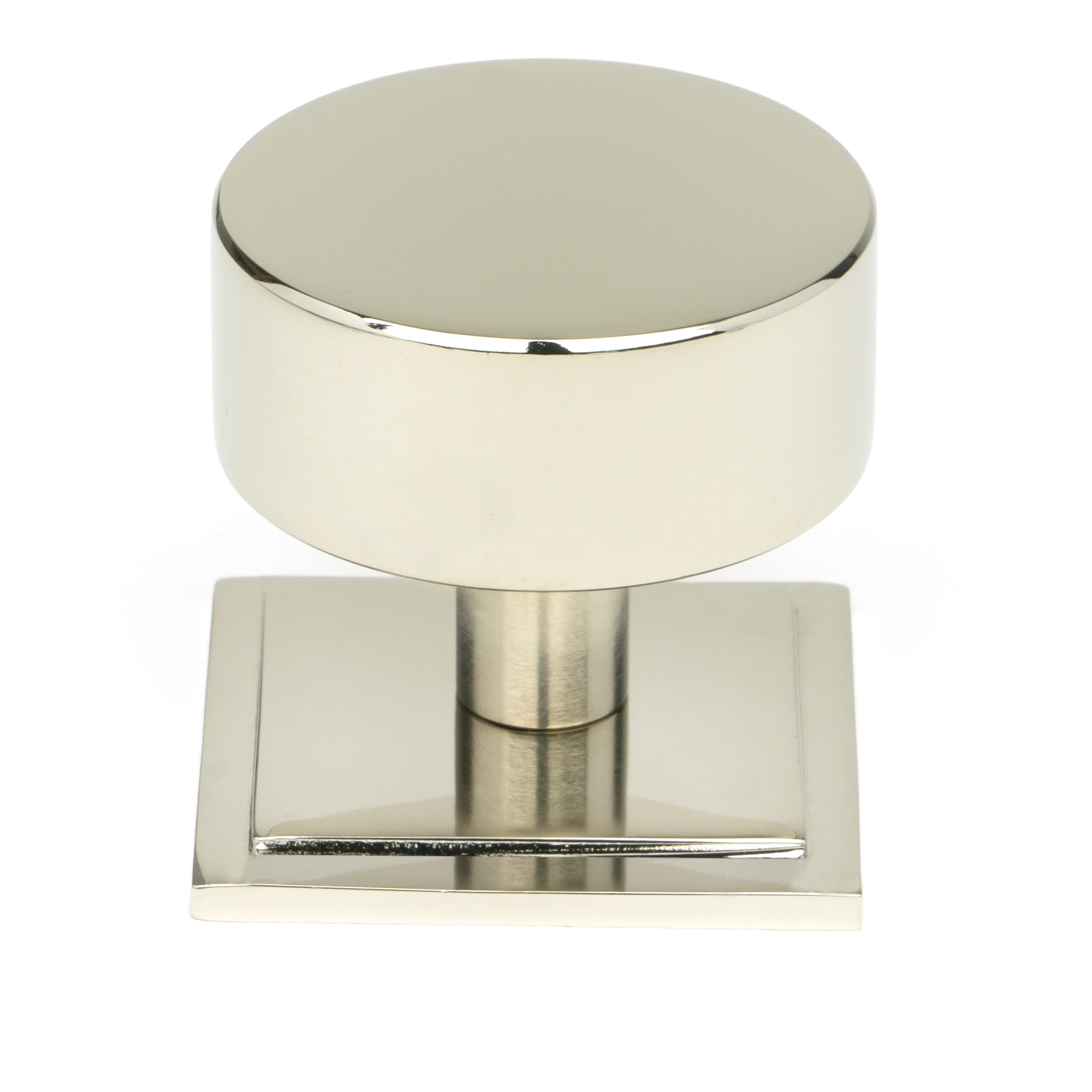 Polished Nickel Kelso Cabinet Knob - 38mm (Square)