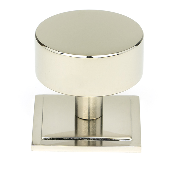 Polished Nickel Kelso Cabinet Knob - 38mm (Square)