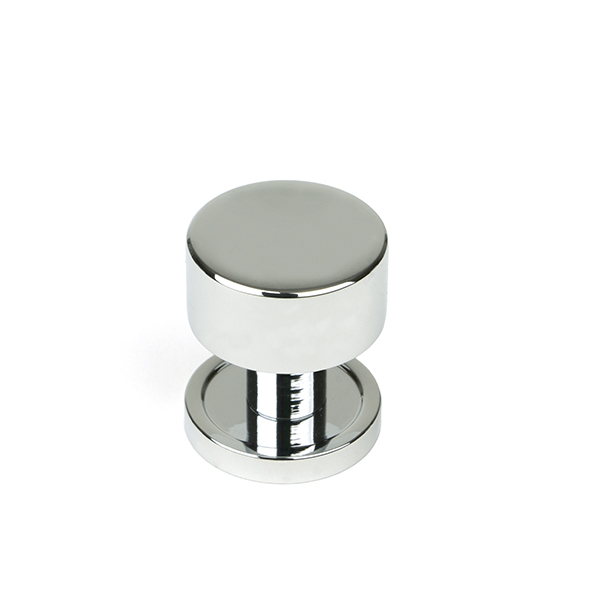 Polished Chrome Kelso Cabinet Knob - 25mm (Plain)