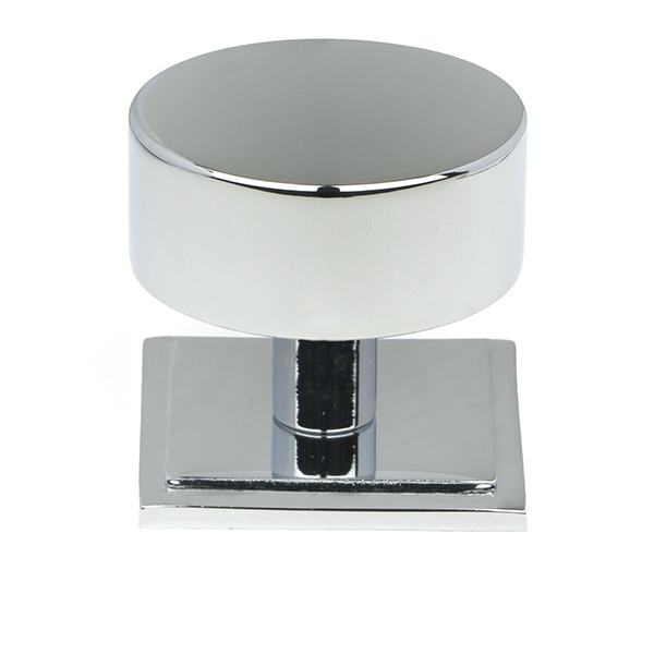 Polished Chrome Kelso Cabinet Knob - 38mm (Square)