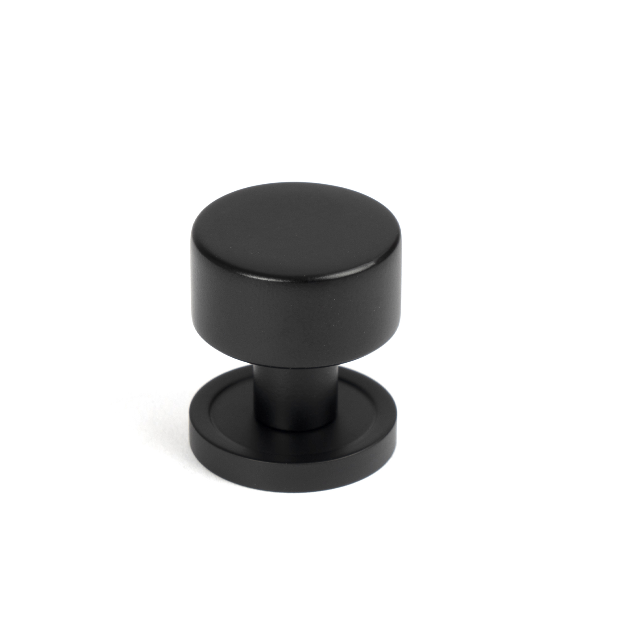 Matt Black Kelso Cabinet Knob - 25mm (Plain)