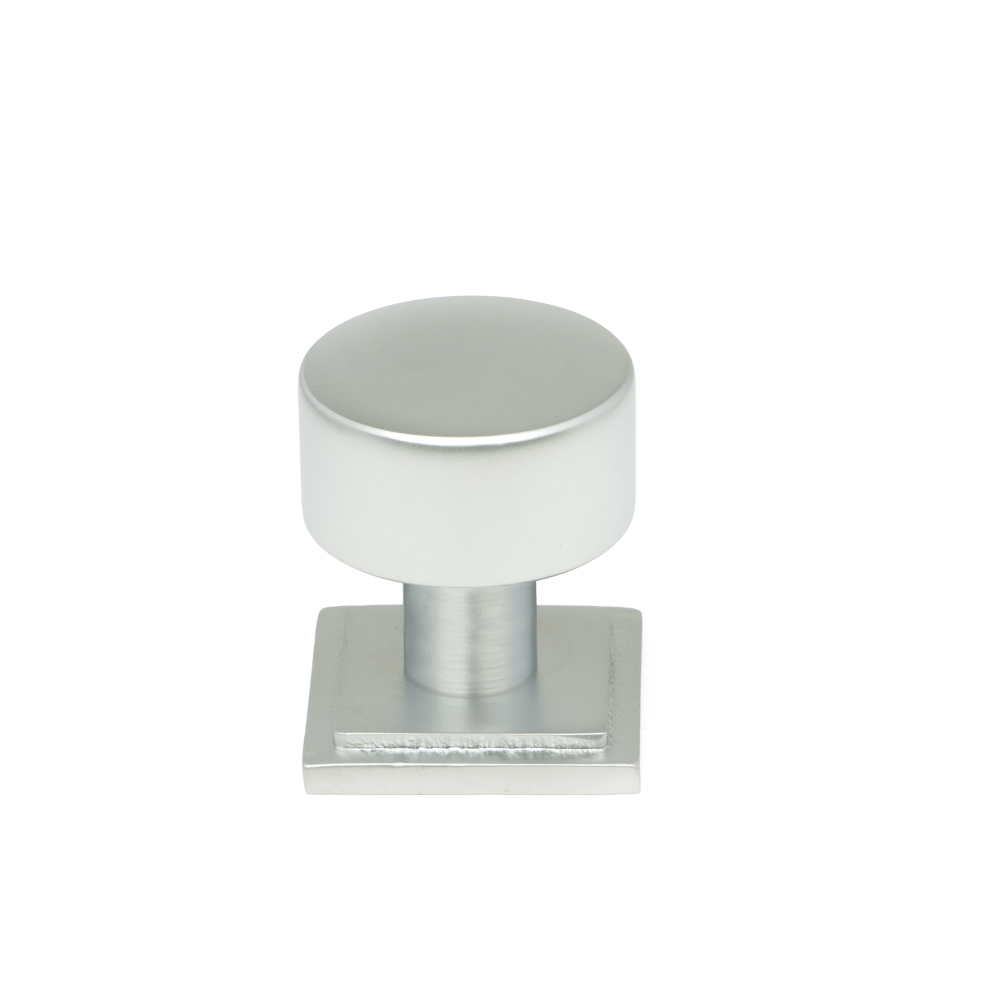 Satin Chrome Kelso Cabinet Knob - 25mm (Square)