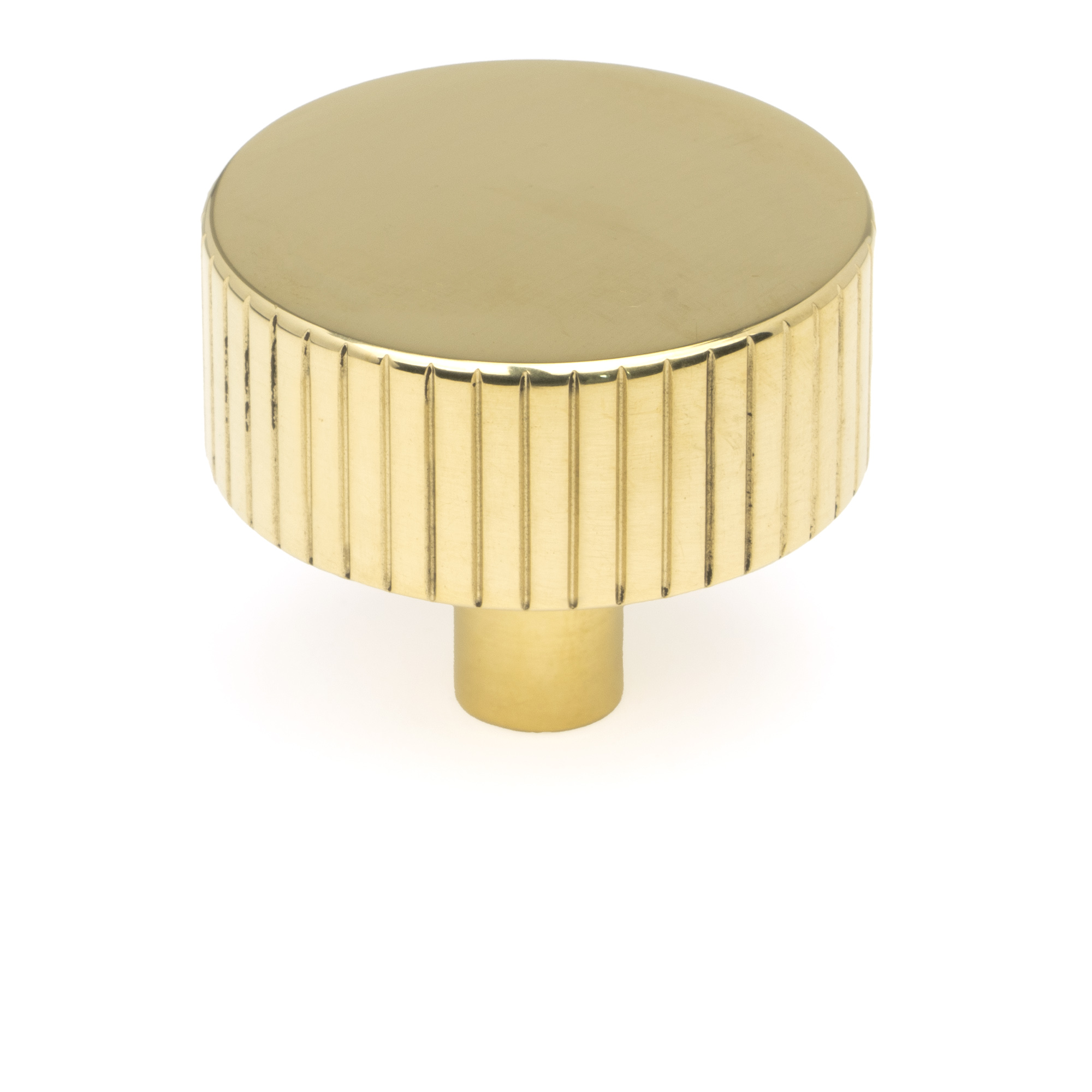 Polished Brass Judd Cabinet Knob - 38mm (No Rose)