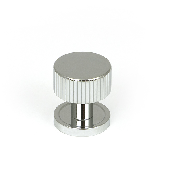 Polished Chrome Judd Cabinet Knob - 25mm (Plain)